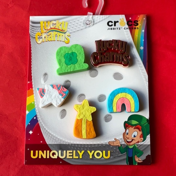 🍀🌈🍀 CROCS  LUCKY CHARMS X CROCS PACK 🍀🌈🍀 NWT 🍀🌈🍀 - Picture 12 of 16